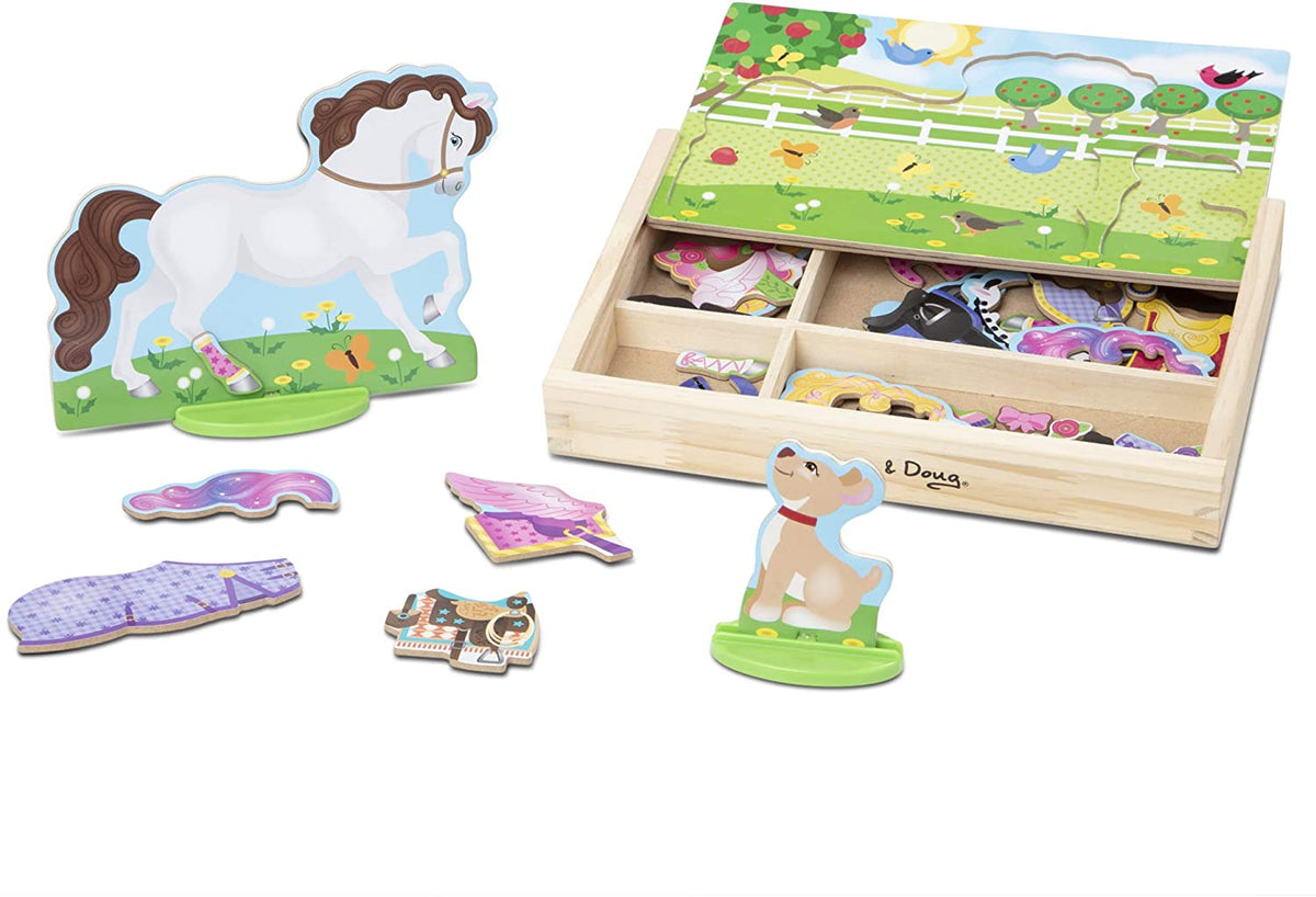 Melissa & Doug MAGNETIC DRESS-UP PLAY SET - SHOW HORSE Melissa & Doug MAGNETIC DRESS-UP PLAY SET - SHOW HORSE
