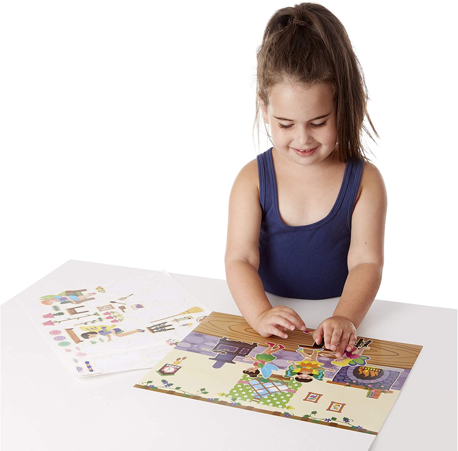 Melissa & Doug REUSABLE STICKER PAD - FAIRIES Melissa & Doug REUSABLE STICKER PAD - FAIRIES