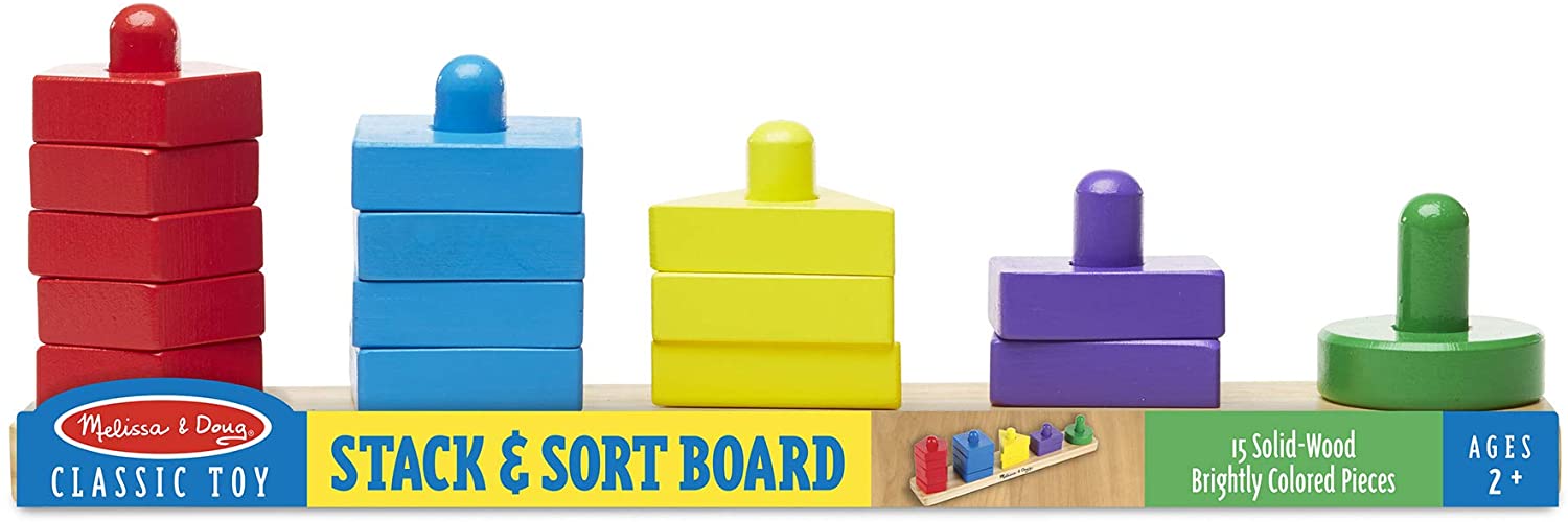 Melissa & Doug STACK & SORT BOARD Melissa & Doug STACK & SORT BOARD