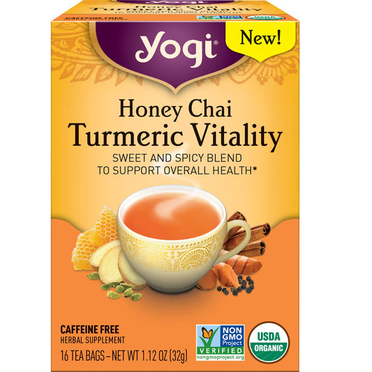 ORGANIC Honey Chai Turmeric Vitality (32G) - BambiniJO
