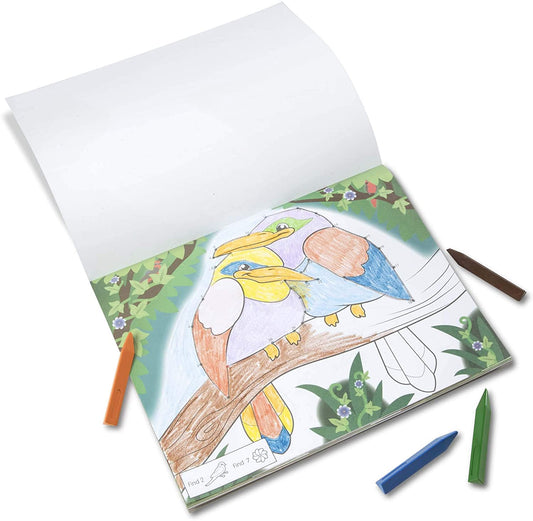 Melissa & Doug 123 Dot-to-Dot Coloring Pads Wild Animals — BambiniJO Jordan
