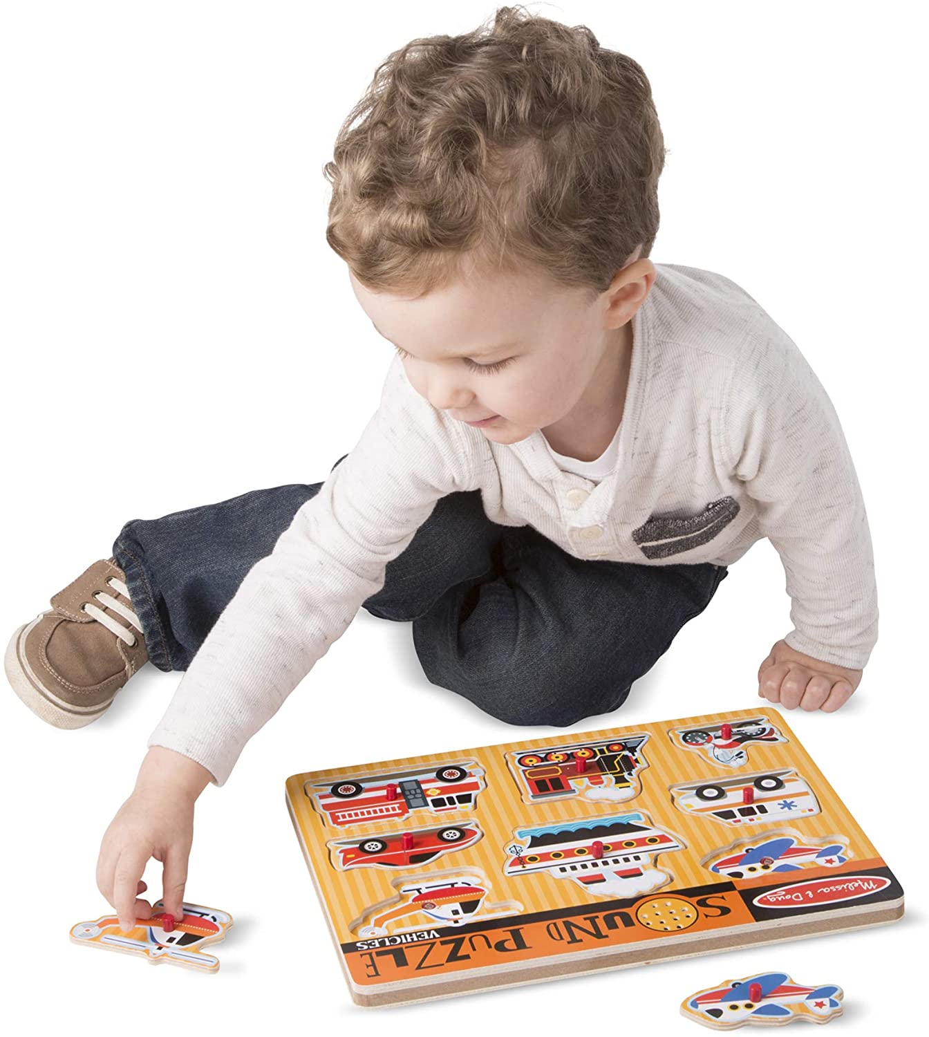 Melissa & Doug SOUND PUZZLE - VEHICLES Melissa & Doug SOUND PUZZLE - VEHICLES