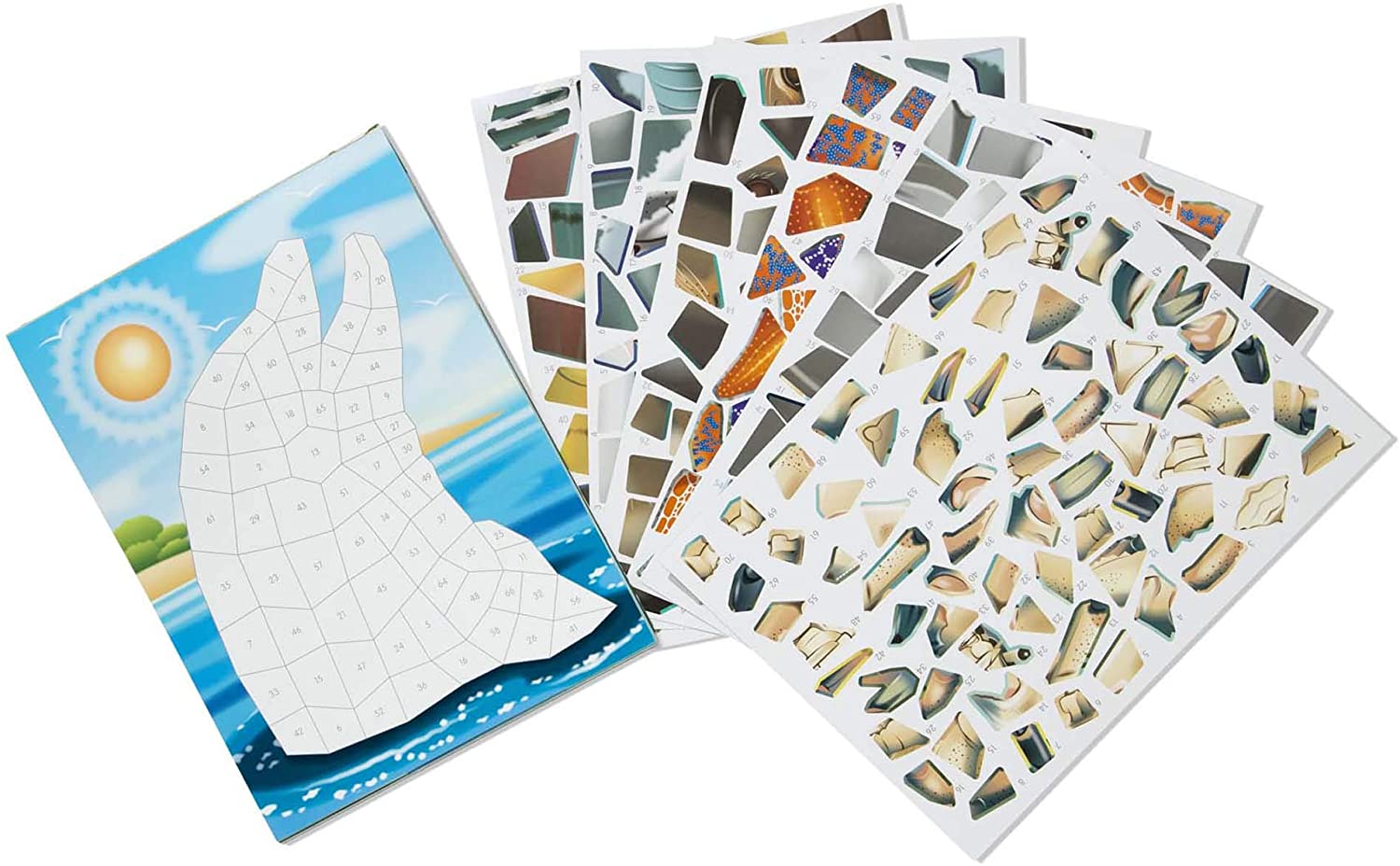 Melissa & Doug MOSAIC STICKER PAD - OCEAN Melissa & Doug MOSAIC STICKER PAD - OCEAN