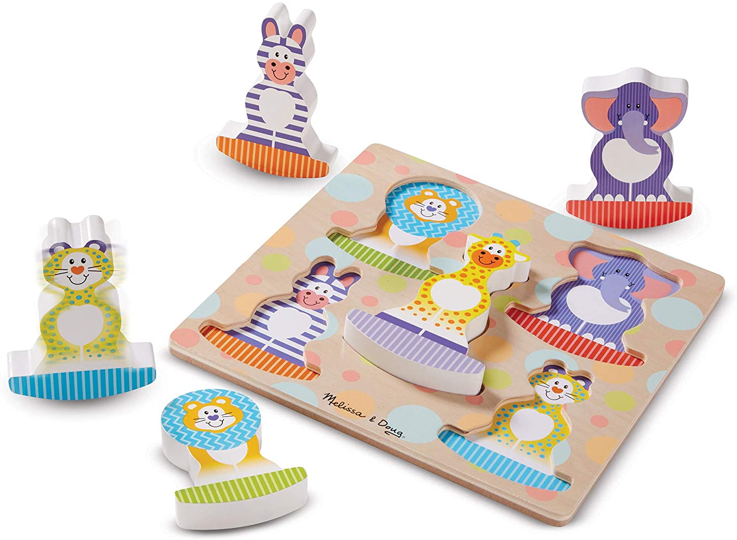 Melissa & Doug First Play - SAFARI CHUNKY PUZZLE Melissa & Doug First Play - SAFARI CHUNKY PUZZLE