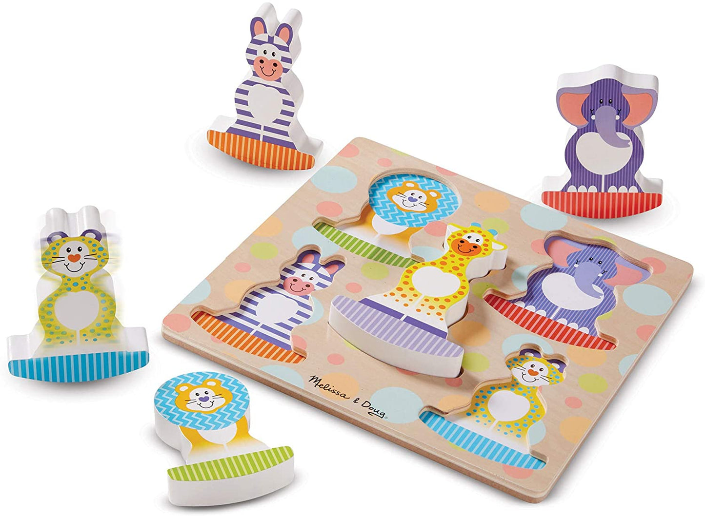 Melissa & Doug First Play - SAFARI CHUNKY PUZZLE - BambiniJO | Buy Online | Jordan