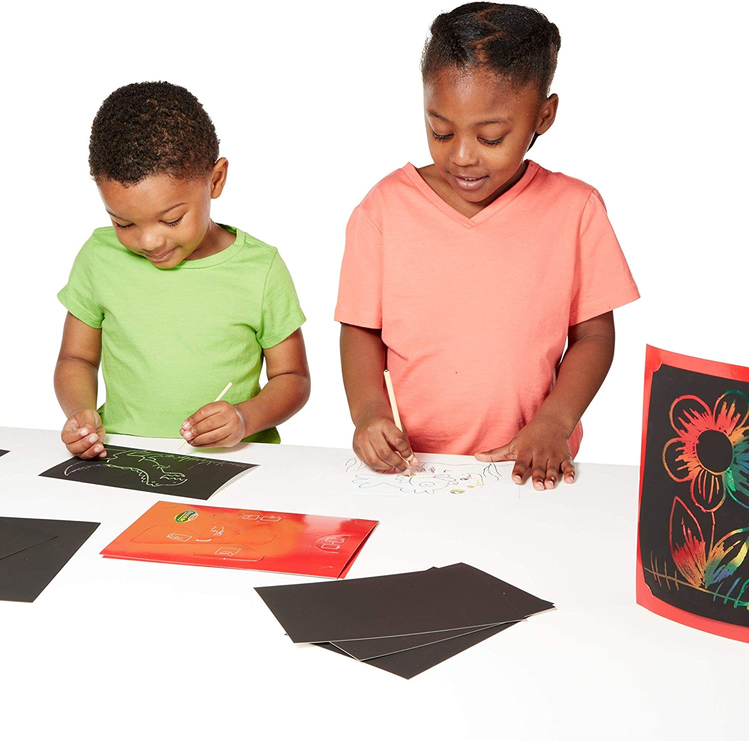 Melissa & Doug DELUXE COMBO SCRATCH ART SET - BambiniJO | Buy Online | Jordan