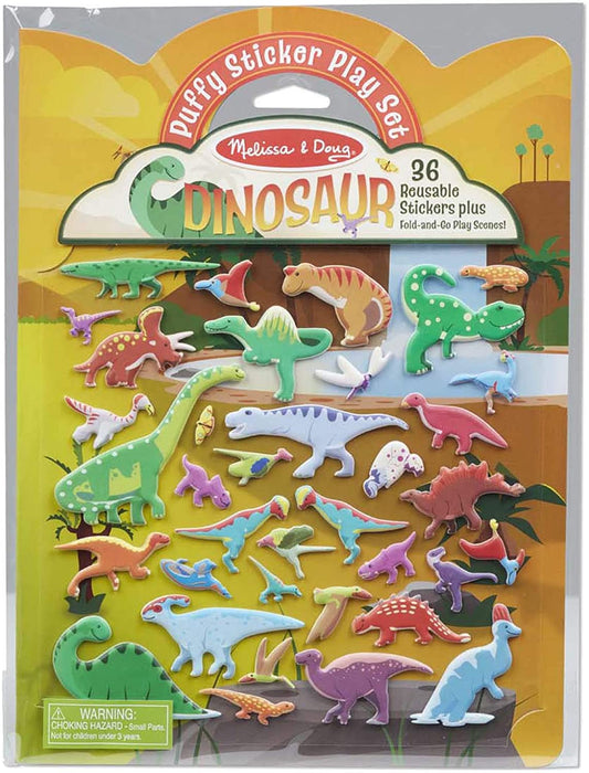 Melissa & Doug Puffy Sticker DINOSAUR - BambiniJO | Buy Online | Jordan