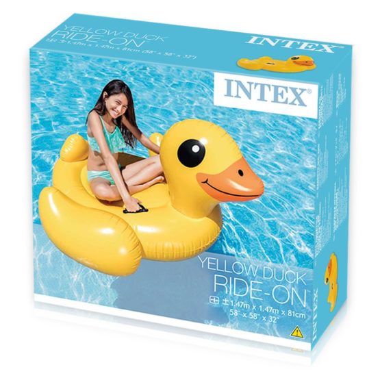 Intex - Yellow Duck Ride-On - BambiniJO