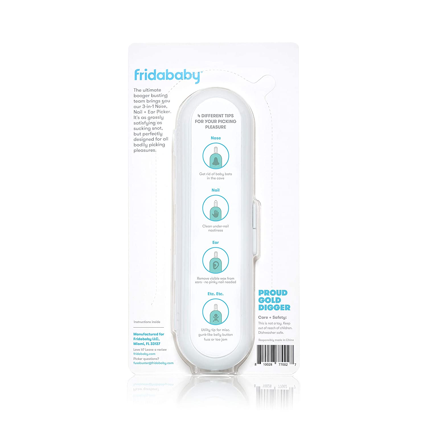 Frida Baby - 3 in 1 Nose, Nail + Ear Picker Frida Baby - 3 in 1 Nose, Nail + Ear Picker