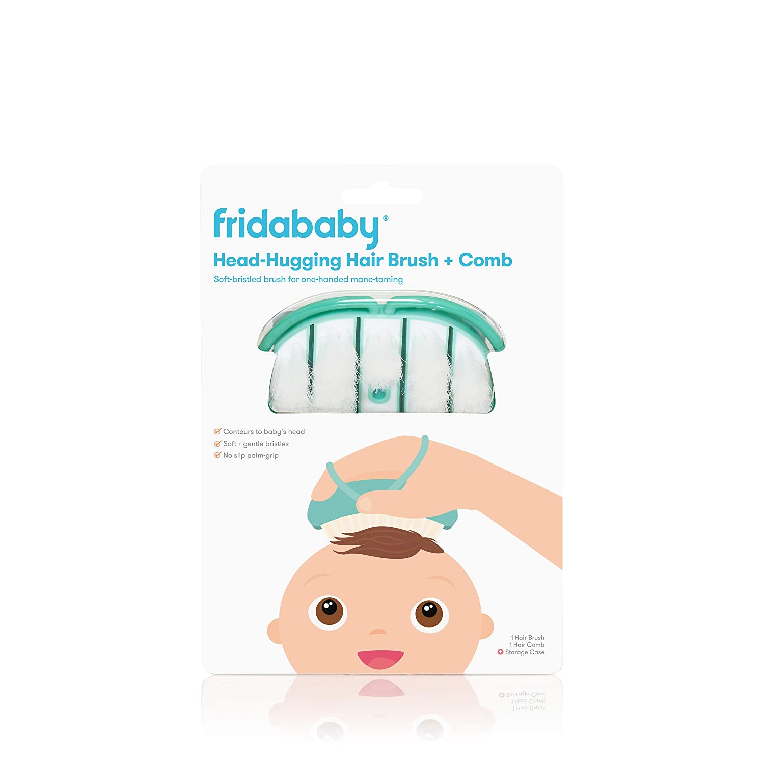Frida Baby - Infant Hairbrush and Comb Set Frida Baby - Infant Hairbrush and Comb Set