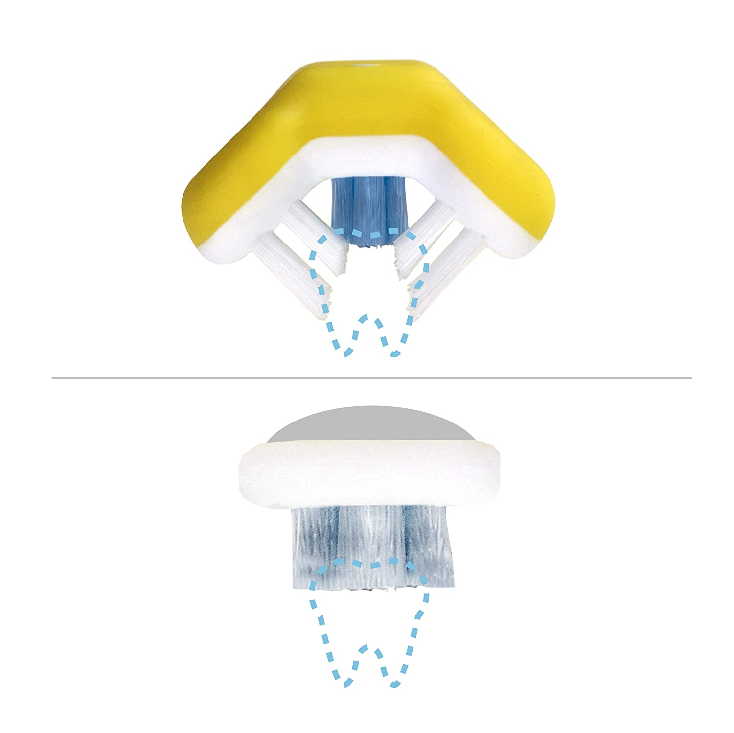 Frida Baby - Triple-Angle Toothhugger Training Toothbrush Frida Baby - Triple-Angle Toothhugger Training Toothbrush