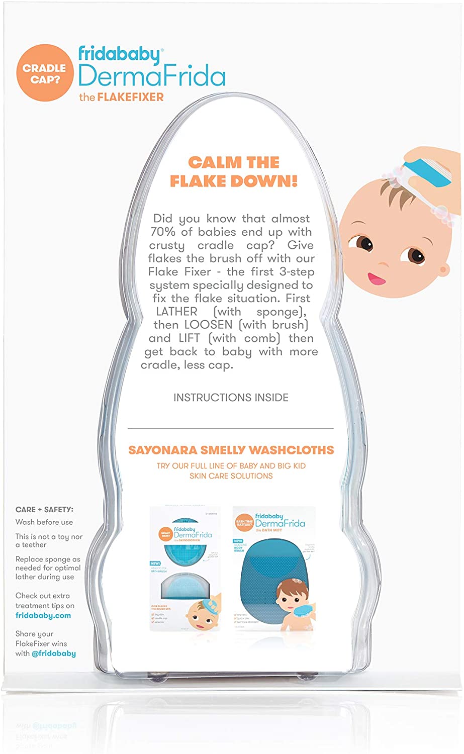 Frida Baby - DermaFrida The Flakefixer - Cradle Cap Frida Baby - DermaFrida The Flakefixer - Cradle Cap
