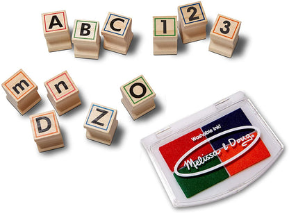 Melissa &amp; Doug WOODEN ABC ACTIVITY STAMP SET - BambiniJO | Buy Online | Jordan