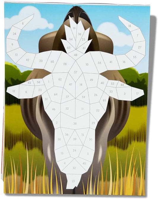 Melissa & Doug Mosaic Sticker Pad Safari Animals 3-6Y — BambiniJO Jordan