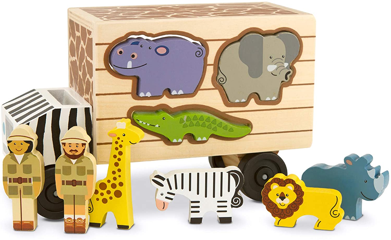Melissa & Doug Safari Animal Rescue Truck Puzzle 2Y+ Melissa & Doug Safari Animal Rescue Truck Puzzle 2Y+