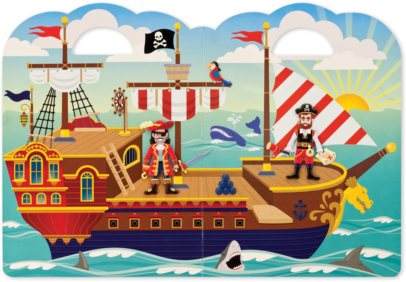 Melissa & Doug Puffy Sticker PIRATE Melissa & Doug Puffy Sticker PIRATE