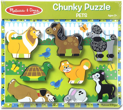 Melissa & Doug WOODEN PUZZLE PETS 2Y+ - BambiniJO | Buy Online | Jordan