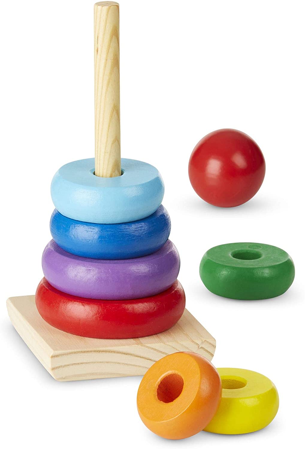 Melissa & Doug Rainbow Stacker 18m+ Melissa & Doug Rainbow Stacker 18m+