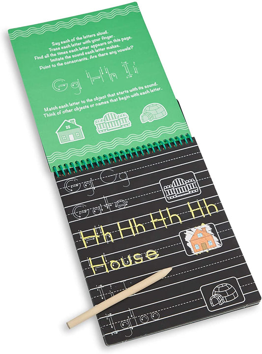 Melissa & Doug Scratch Art ABC & 123 Writing Pad — BambiniJO Jordan