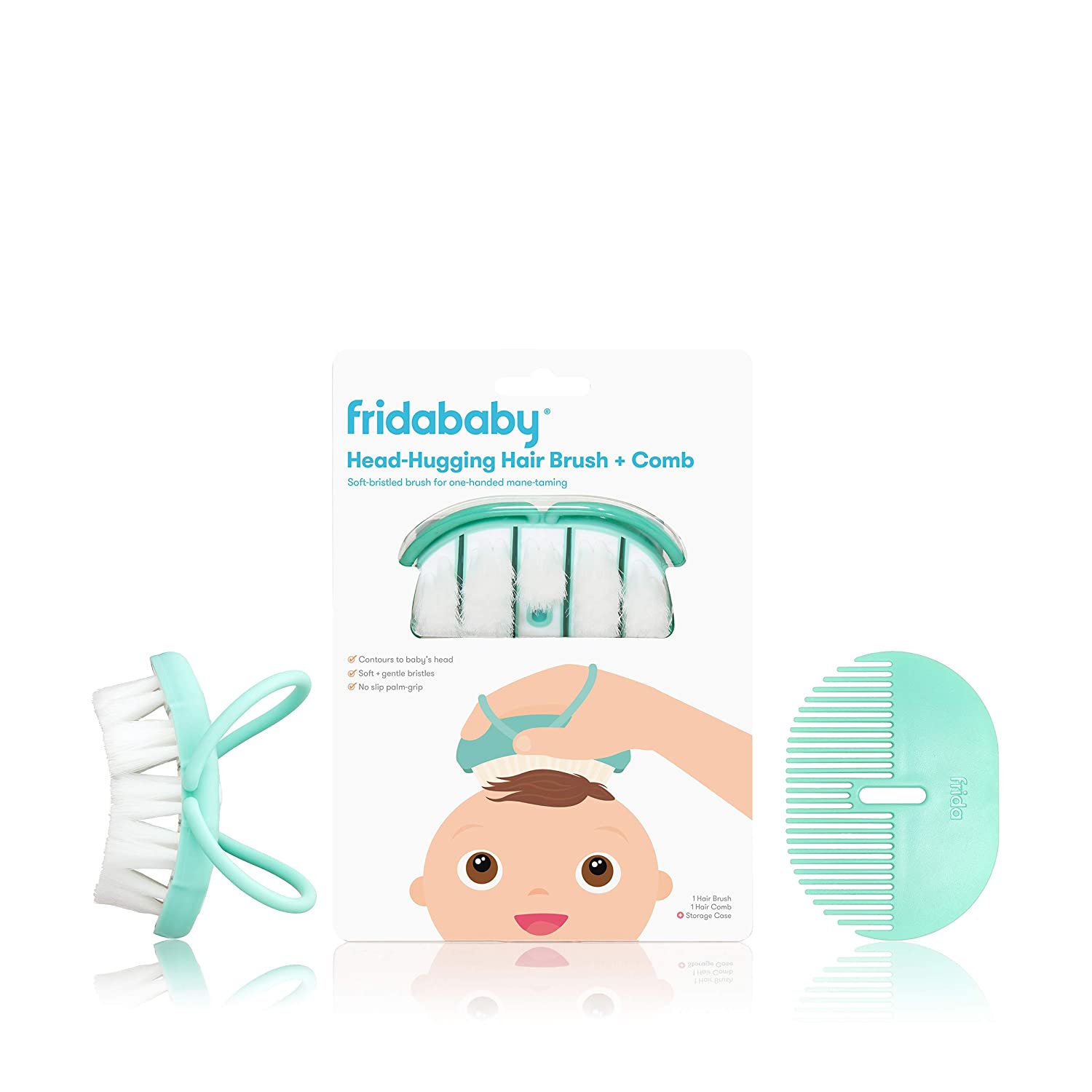 Frida Baby - Infant Hairbrush and Comb Set Frida Baby - Infant Hairbrush and Comb Set