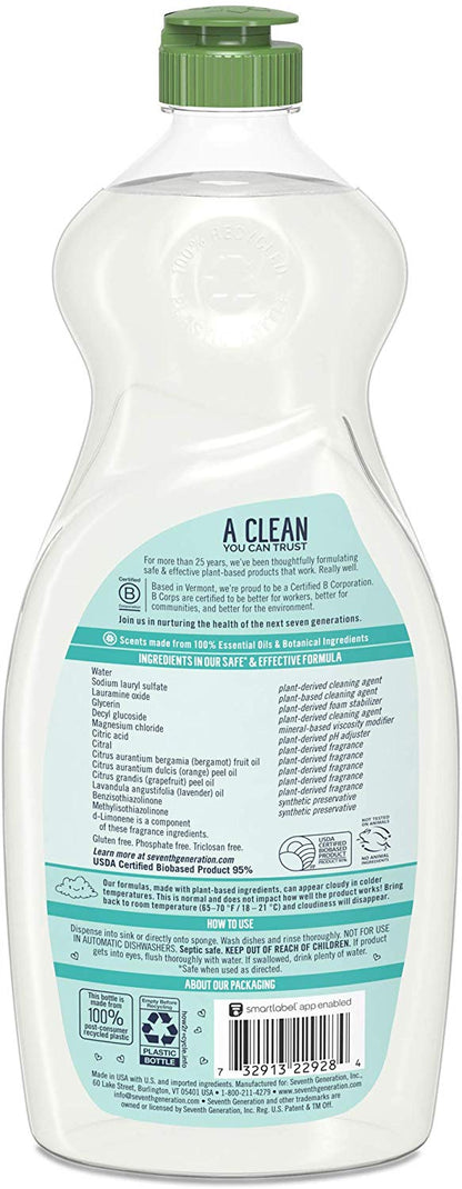 Natural Dish Liquid 650ml - BambiniJO