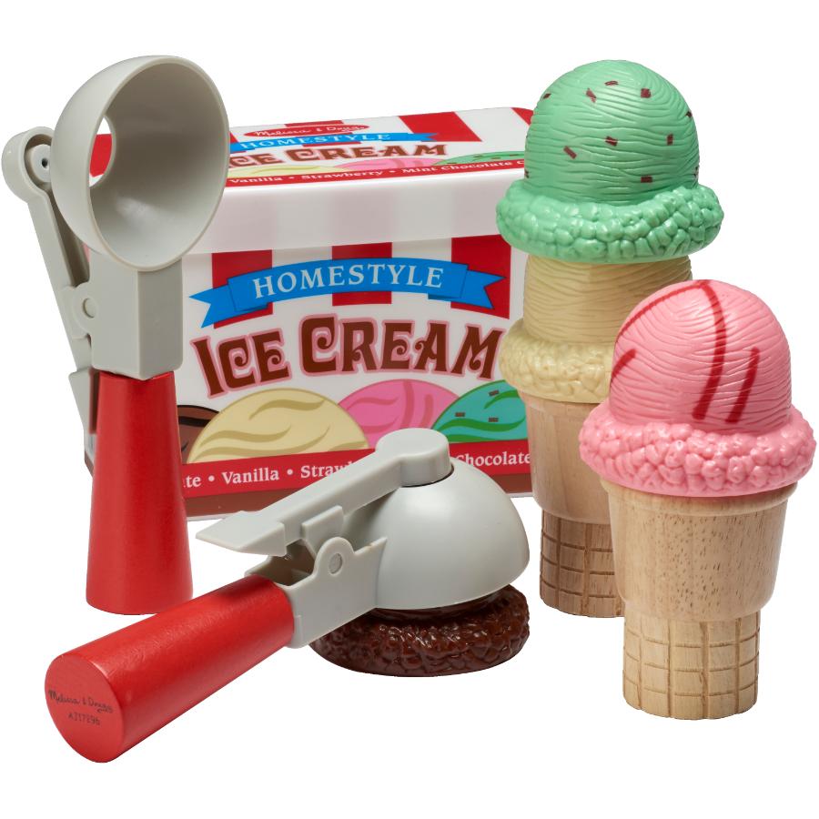 Melissa & Doug Scoop And Stack Ice Cream Cone Play Set Melissa & Doug Scoop And Stack Ice Cream Cone Play Set