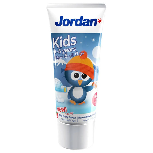 Jordan Kids Toothpaste 50ml For milk teeth (0-5 years) - BambiniJO | Buy Online | Jordan