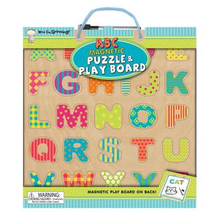 iKids - Now I'm Growing! Magnetic Puzzle & Play Boards: ABC Puzzle - BambiniJO | Buy Online | Jordan