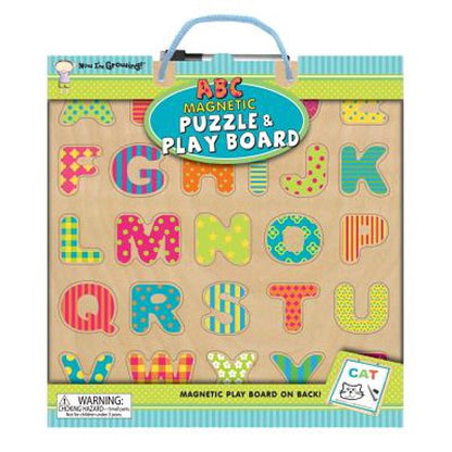 iKids - Now I'm Growing! Magnetic Puzzle & Play Boards: ABC Puzzle - BambiniJO | Buy Online | Jordan
