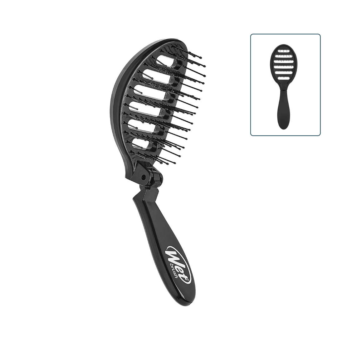 Wet Brush Pop & Go Foldable – Black Wet Brush Pop & Go Foldable – Black