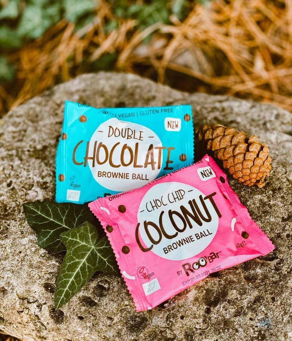 Organic Gluten Free Brownie Ball Coconut Choco Chip 40g