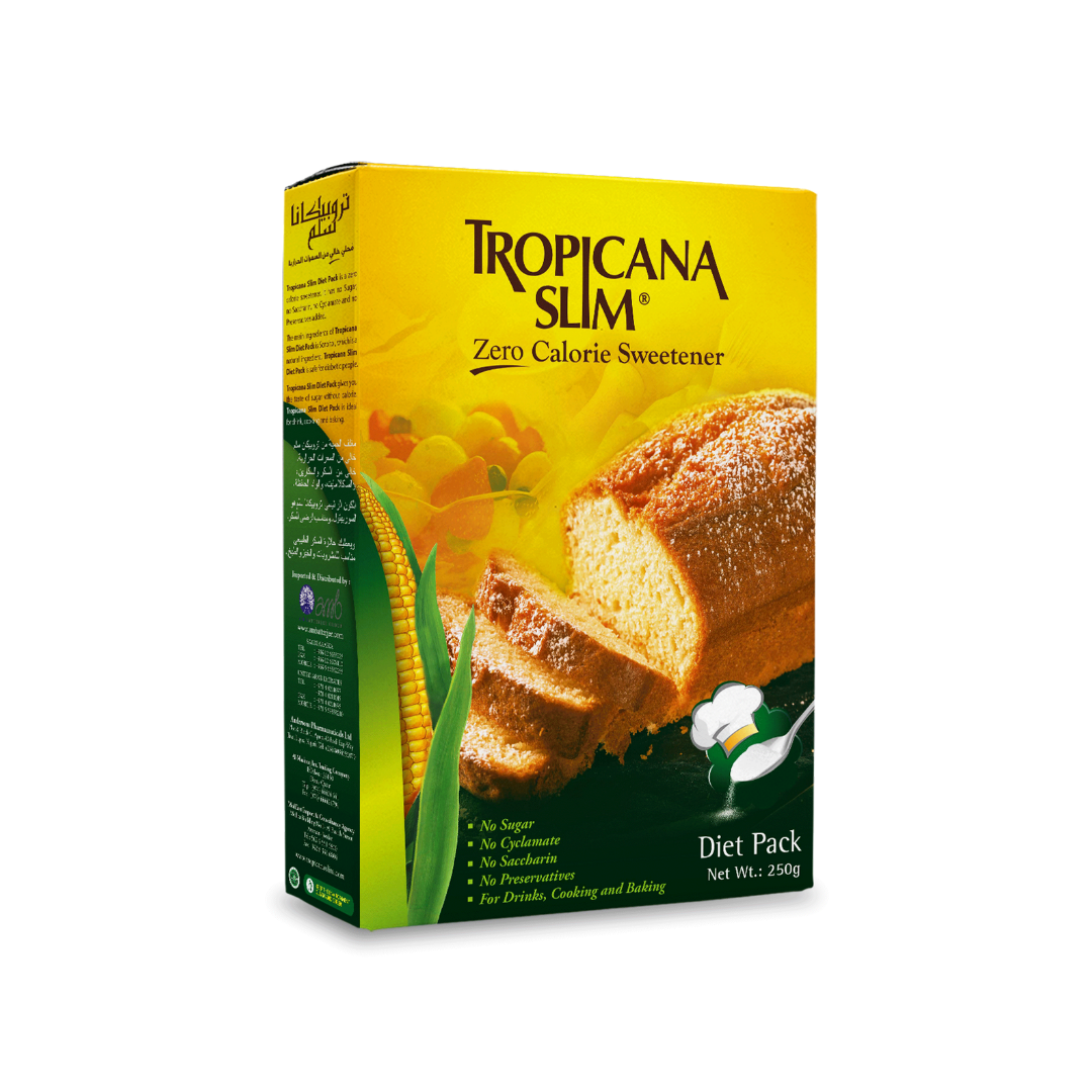 Tropicana Slim Zero Calorie Powder 250g - BambiniJO | Buy Online | Jordan