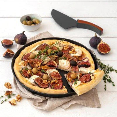 Zenker - "Special Countries" Pizza Tray, Black, 28.5X2.5 cm