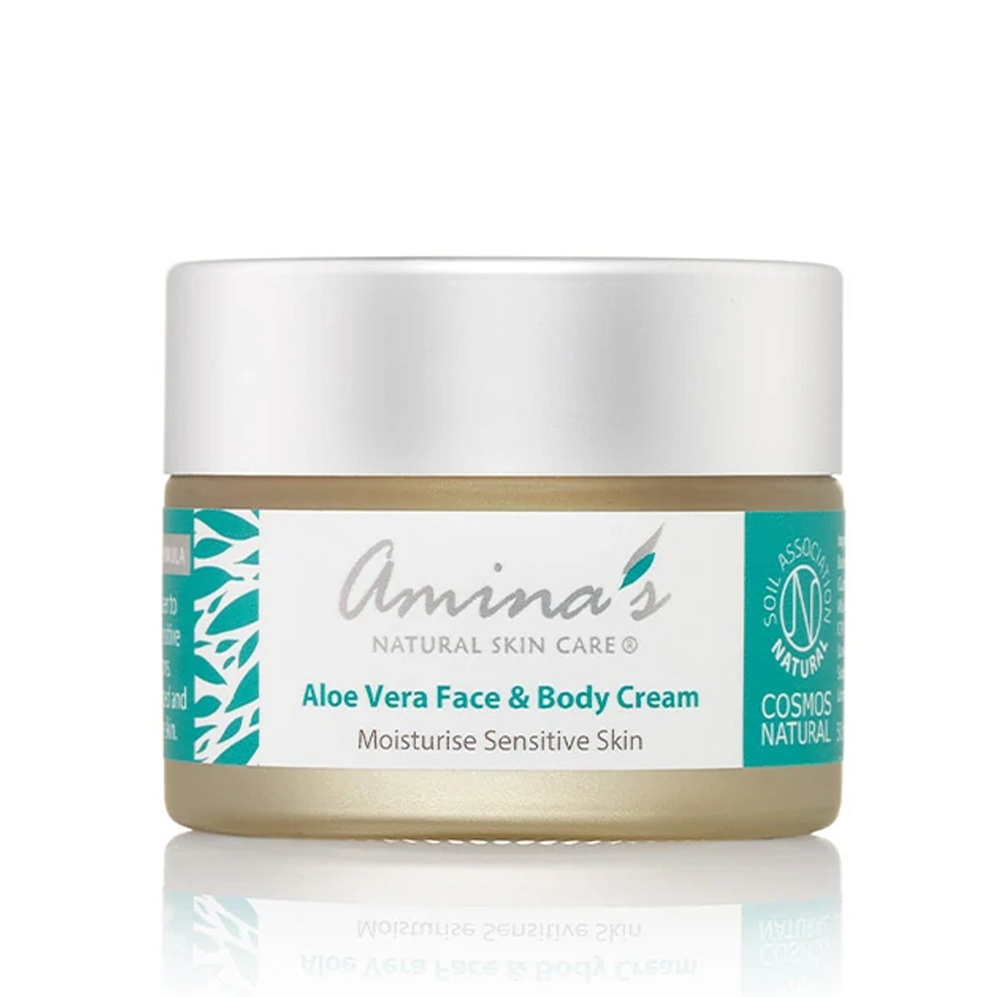 Amina's Organic Aloe Vera Face & Body Cream 50ml - BambiniJO | Buy Online | Jordan