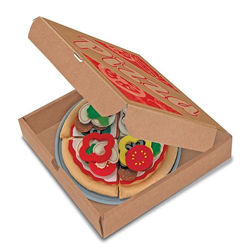 Melissa & Doug - FELT FOOD PIZZA SET - BambiniJO | Buy Online | Jordan