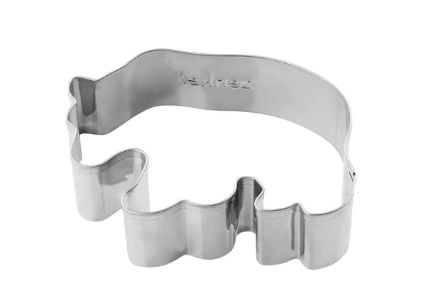 Zenker - Cookie Cutter Panda Bear, 18/8 Stainless Steel, 5.5X7.8X2.6 cm