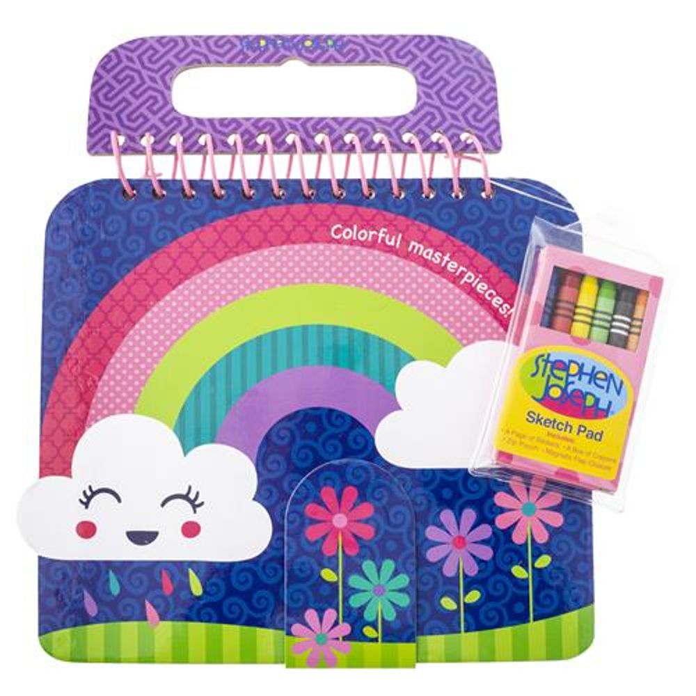 Stephen Joseph - Shaped Sketch Pad - Rainbow - BambiniJO | Buy Online | Jordan