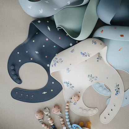 Silicone Baby Bib - Planets - BambiniJO | Buy Online | Jordan