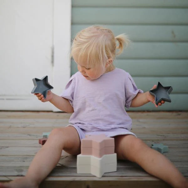 MUSHIE - Nesting Stars Toy | 1-6Y MUSHIE - Nesting Stars Toy | 1-6Y