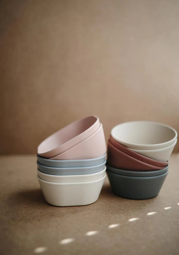 MUSHIE - Square Dinnerware Bowl - Set of 2 | Ivory MUSHIE - Square Dinnerware Bowl - Set of 2 | Ivory