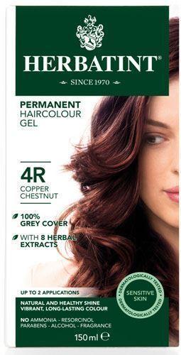 Pregnancy Safe AMONIA FREE "Hair Color" - 4R Copper Chestnut 150ml - BambiniJO