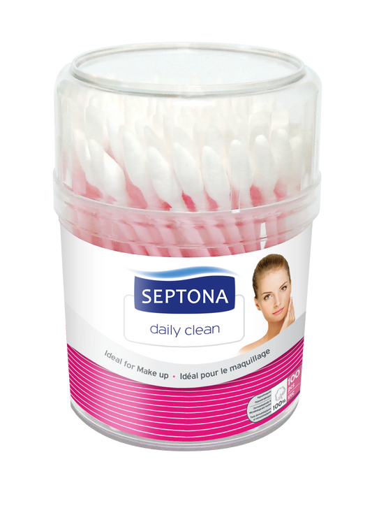 Septona Beauty Cotton Buds 100pcs - BambiniJO | Buy Online | Jordan