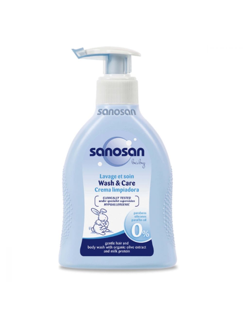 Sanosan - WASH & CARE 200ML - BambiniJO | Buy Online | Jordan