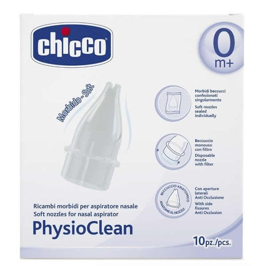Chicco Soft Nozzles for Physioclean Nasal Aspirator - BambiniJO | Buy Online | Jordan