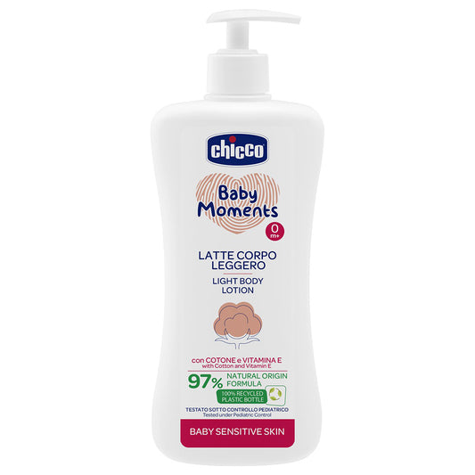 Chicco Baby Moments Light Lotion for sensitive skin 500ml