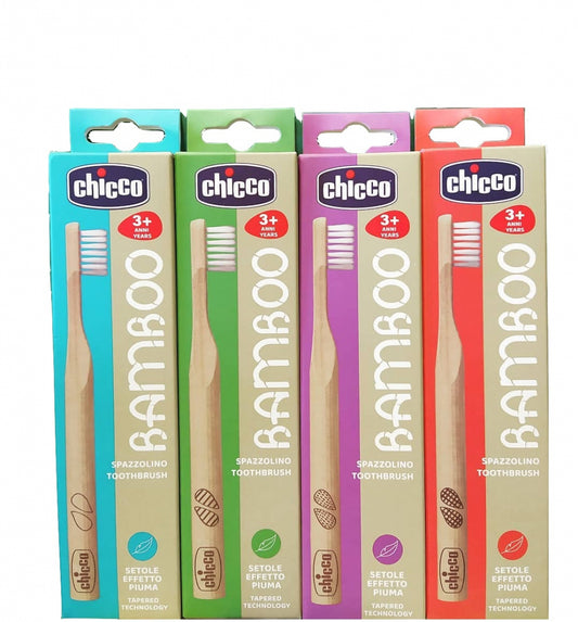 Chicco Bamboo Toothbrush 3Y+ — BambiniJO Jordan