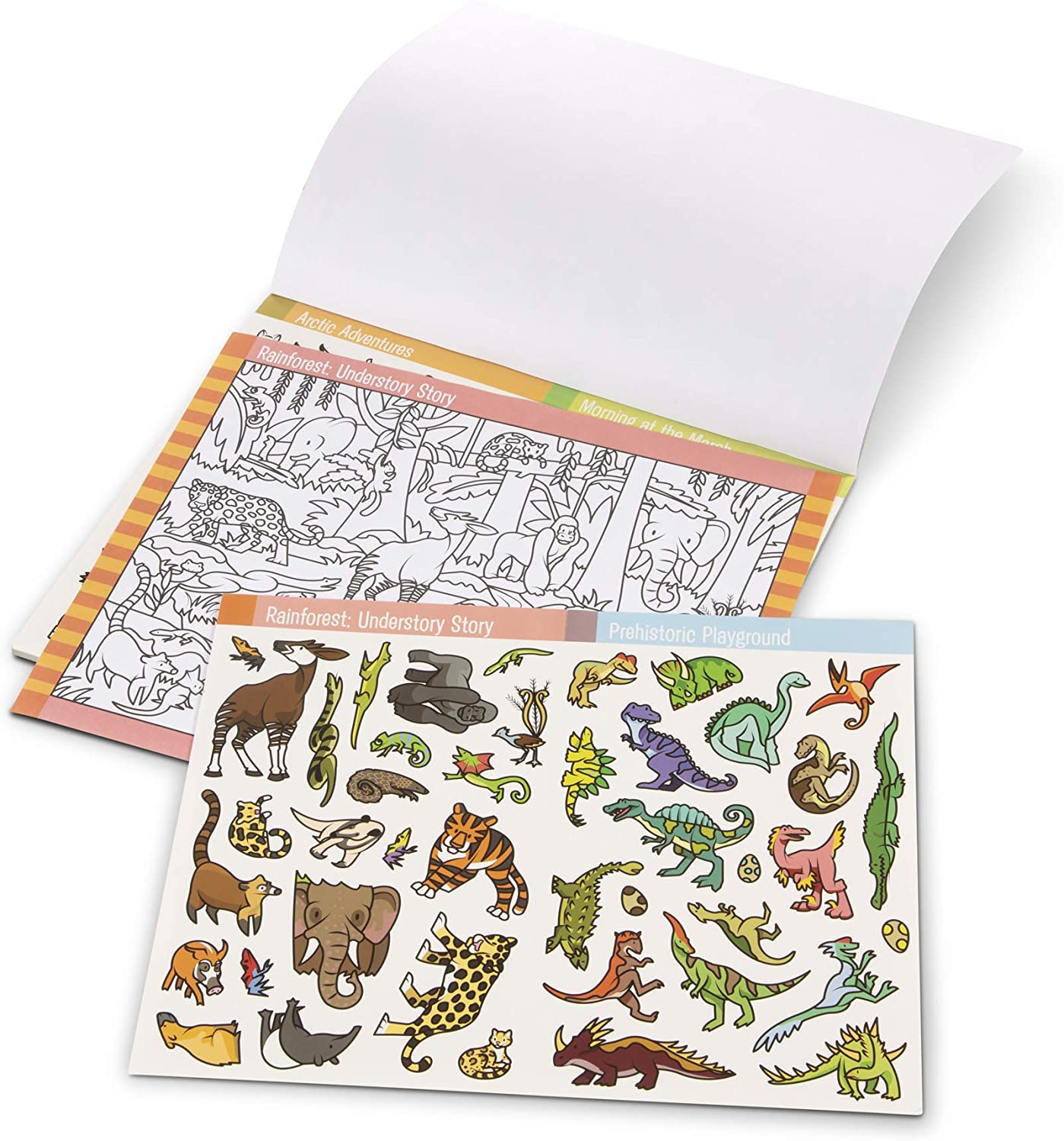 Melissa & Doug SEEK & FIND STICKER PAD- ANIMAL Melissa & Doug SEEK & FIND STICKER PAD- ANIMAL