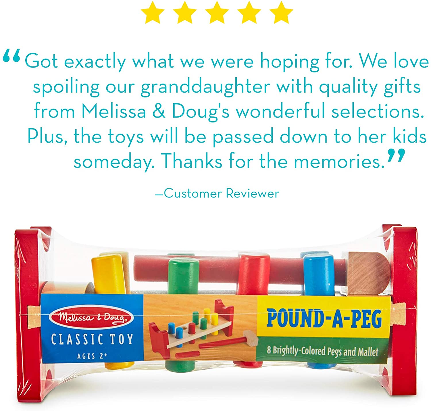 Melissa & Doug POUND-A-PEG Melissa & Doug POUND-A-PEG