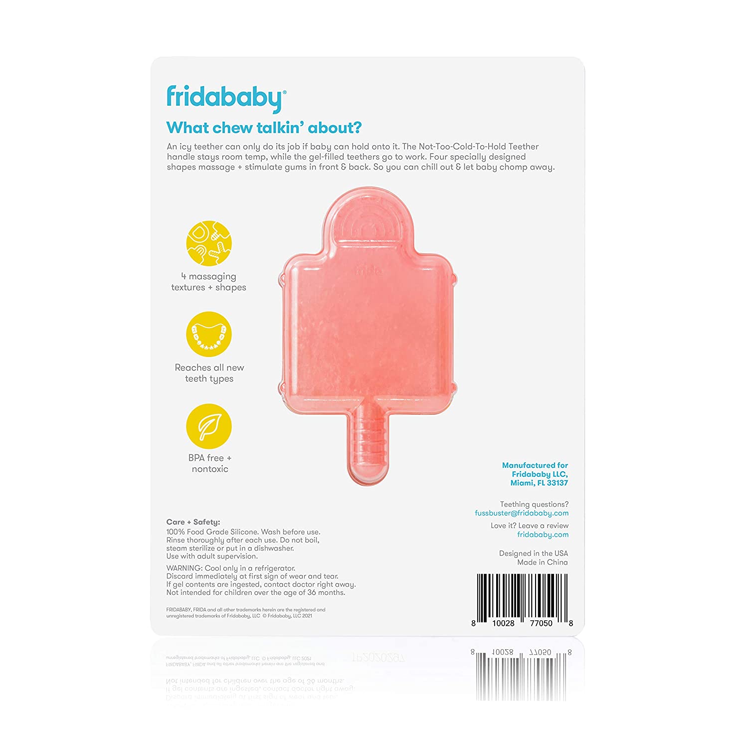 Frida Baby - A Not too Hot too Cold Teether Frida Baby - A Not too Hot too Cold Teether