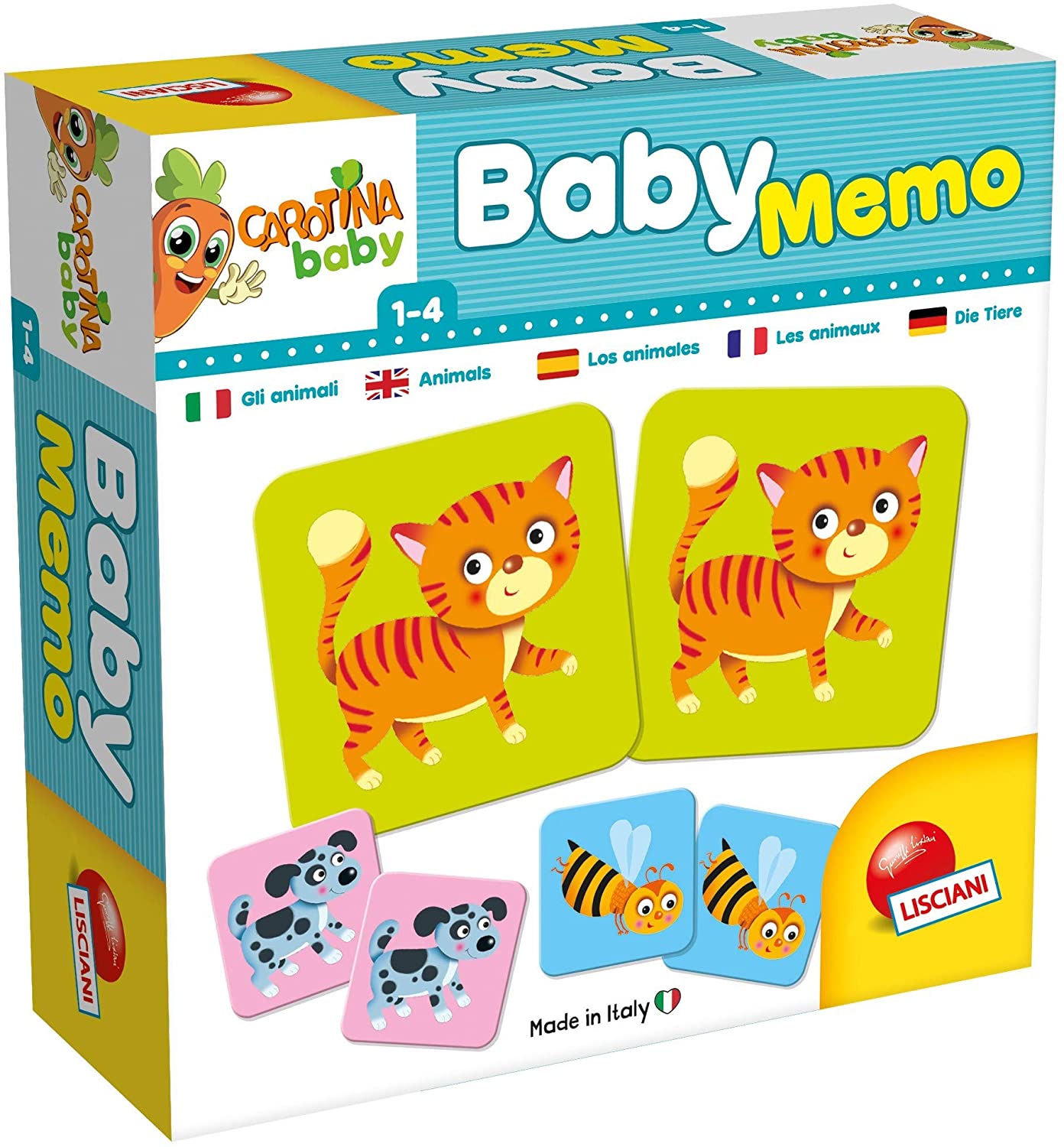 Carotina Baby MEMO ANIMALS 1Y+ Carotina Baby MEMO ANIMALS 1Y+